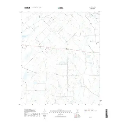 2019 Map of Ola, 2019 Print