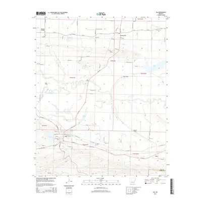 2014 Map of Ola, 2014 Print