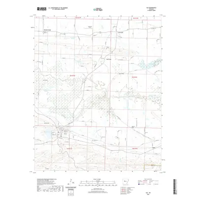 2020 Map of Ola, 2020 Print