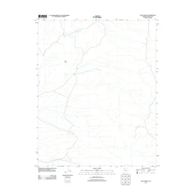 2011 Map of Olaf Knolls, 2011 Print