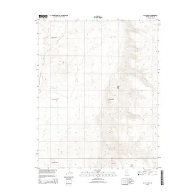 2014 Map of Olaf Knolls, 2014 Print
