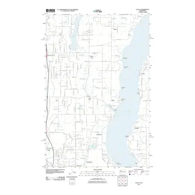 2011 Map of Olalla, 2011 Print