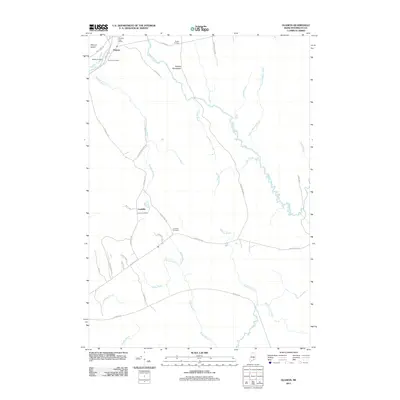 2011 Map of Olamon, 2011 Print