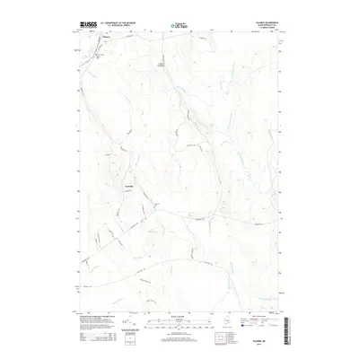 2014 Map of Olamon, 2014 Print