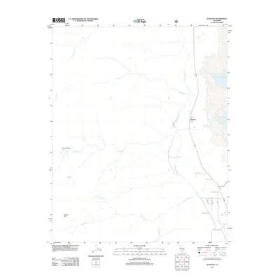 2012 Map of Olancha, 2012 Print