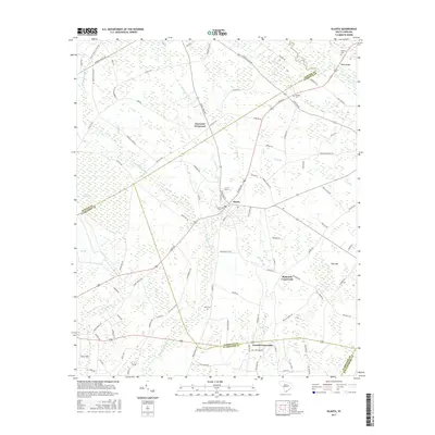2017 Map of Olanta, 2017 Print