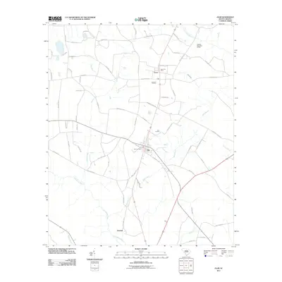 2011 Map of Olar, 2011 Print