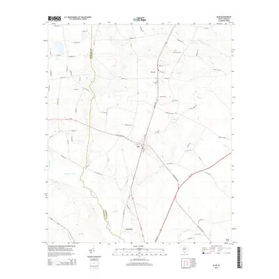 2014 Map of Olar, 2014 Print