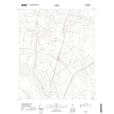 2020 Map of Olar, 2020 Print