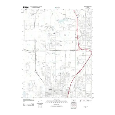 2009 Map of Olathe, 2009 Print