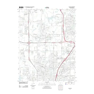 2012 Map of Olathe, 2012 Print