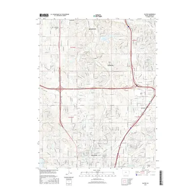 2015 Map of Olathe, 2015 Print