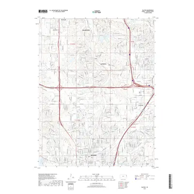 2018 Map of Olathe, 2018 Print