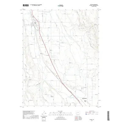 2019 Map of Olathe, 2019 Print