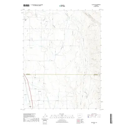 2019 Map of Olathe NW, 2019 Print