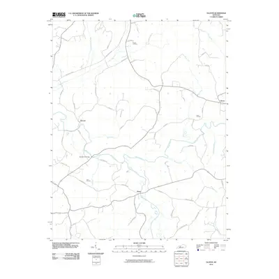 2010 Map of Olaton, 2010 Print