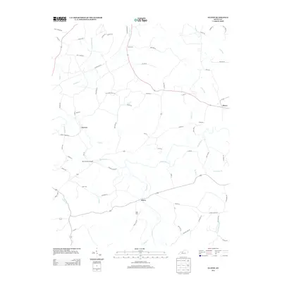 2013 Map of Olaton, 2013 Print