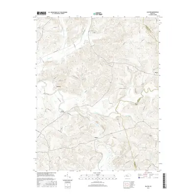 2016 Map of Olaton, 2016 Print