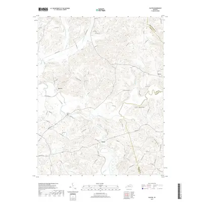 2019 Map of Olaton, 2019 Print