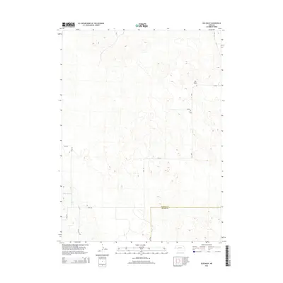2014 Map of Old Baldy, 2014 Print