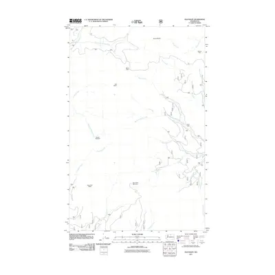 2011 Map of Old Baldy, 2011 Print