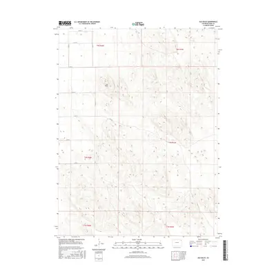 2016 Map of Old Baldy, 2016 Print