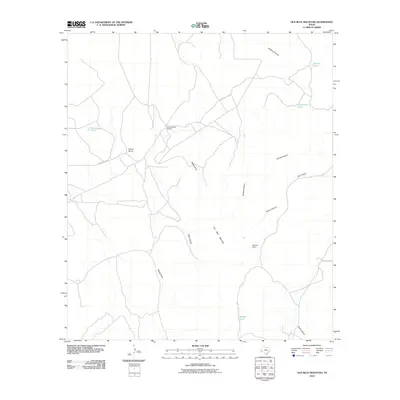 2010 Map of Old Blue Mountain, 2010 Print