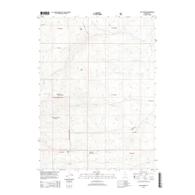 2014 Map of Old Canyon, 2014 Print