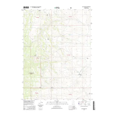 2017 Map of Old Canyon, 2017 Print