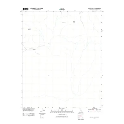 2012 Map of Old Dad Mountain, 2012 Print