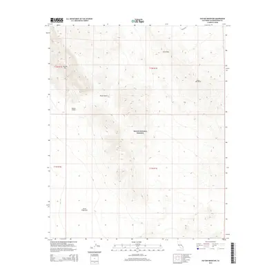 2015 Map of Old Dad Mountain, 2015 Print