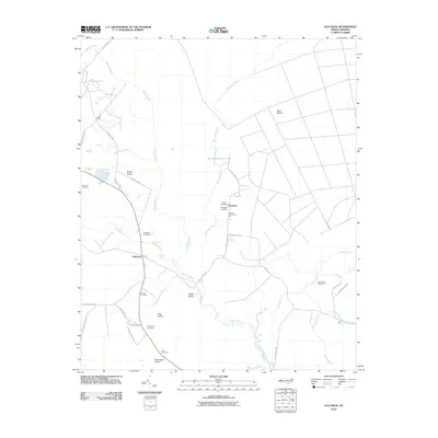 2010 Map of Old Dock, 2010 Print