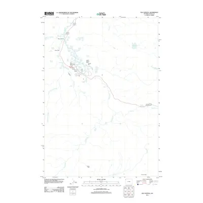 2012 Map of Old Faithful, 2012 Print