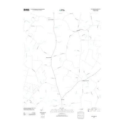 2013 Map of Old Ford, 2013 Print