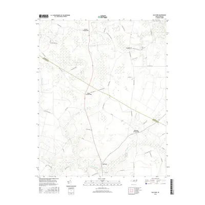 2016 Map of Old Ford, 2016 Print