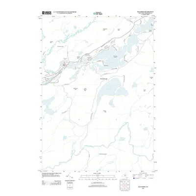 2013 Map of Old Forge, 2013 Print