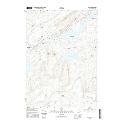 2016 Map of Old Forge, 2016 Print
