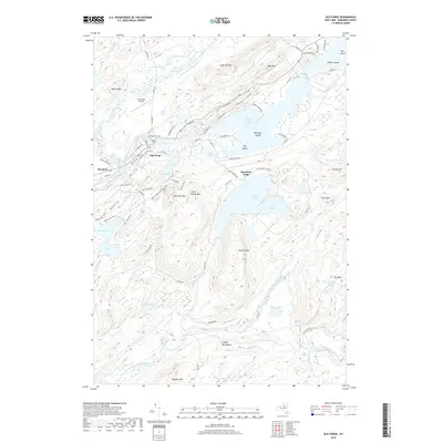 2019 Map of Old Forge, 2019 Print