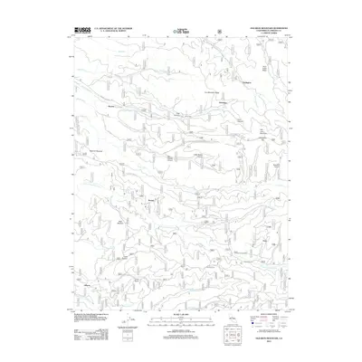 2012 Map of Old Iron Mountain, 2012 Print