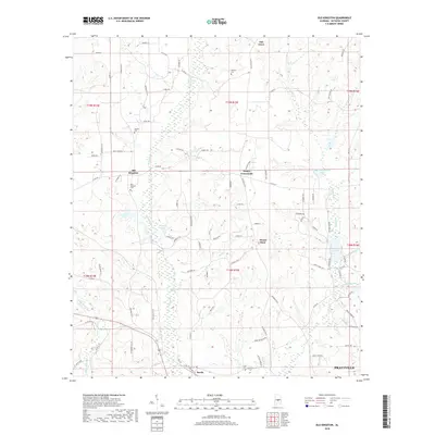 2018 Map of Old Kingston, 2018 Print
