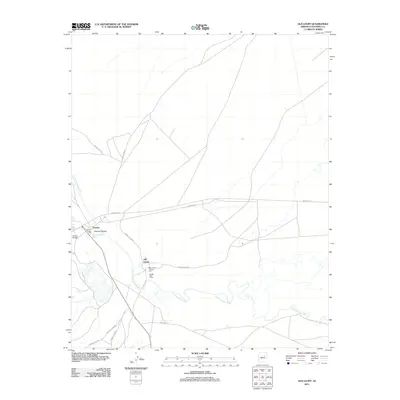 2011 Map of Old Leupp, 2011 Print