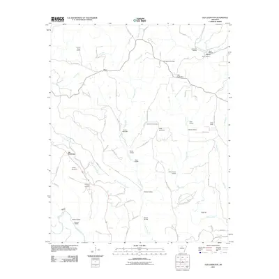 2011 Map of Old Lexington, 2011 Print