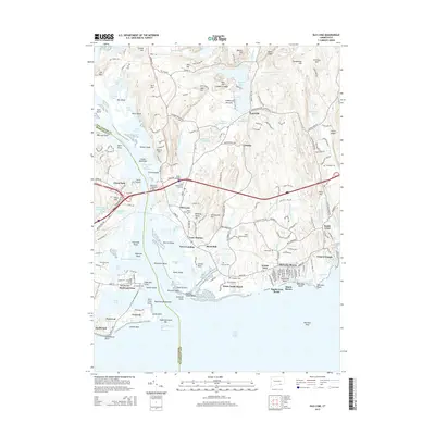 2015 Map of Old Lyme, 2015 Print