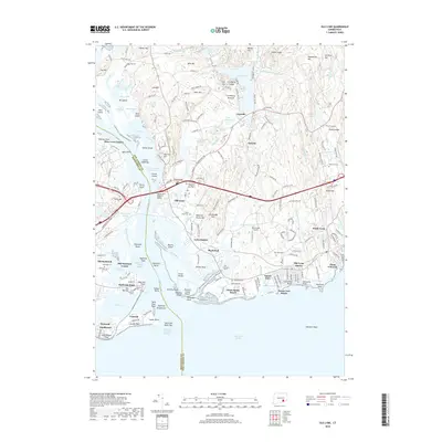 2018 Map of Old Lyme, 2018 Print