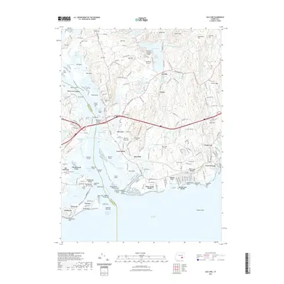 2021 Map of Old Lyme, 2021 Print