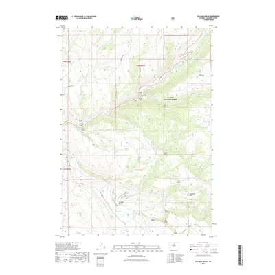 2017 Map of Old Maid Gulch, 2017 Print