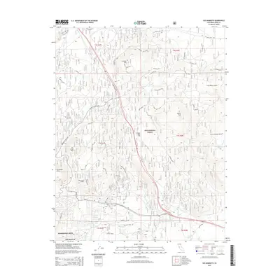2015 Map of Old Mammoth, 2015 Print