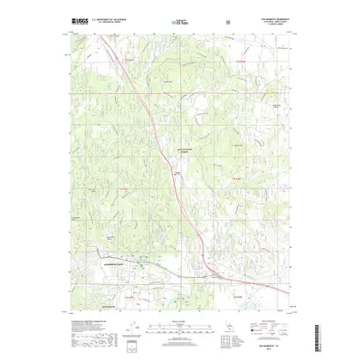 2018 Map of Old Mammoth, 2018 Print