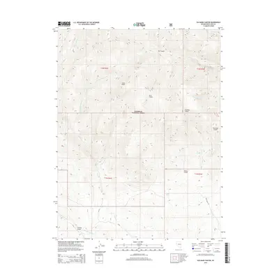 2014 Map of Old Mans Canyon, 2014 Print