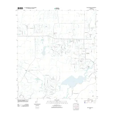 2012 Map of Old Myakka, 2012 Print